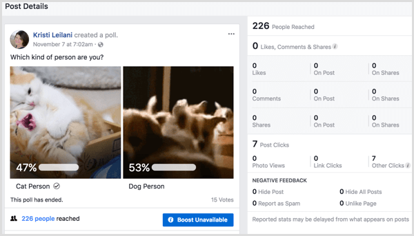 כיצד להריץ סקרי פייסבוק באמצעות קובצי GIF מונפשים: בוחן מדיה חברתית