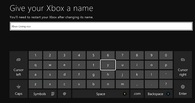 כיצד לשנות את שם המסוף של Xbox