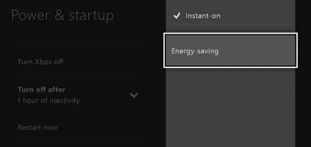 טיפ ל- Xbox One: אפשר מצב חיסכון בחשמל