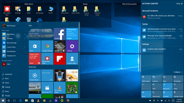 שדרוג Windows 10