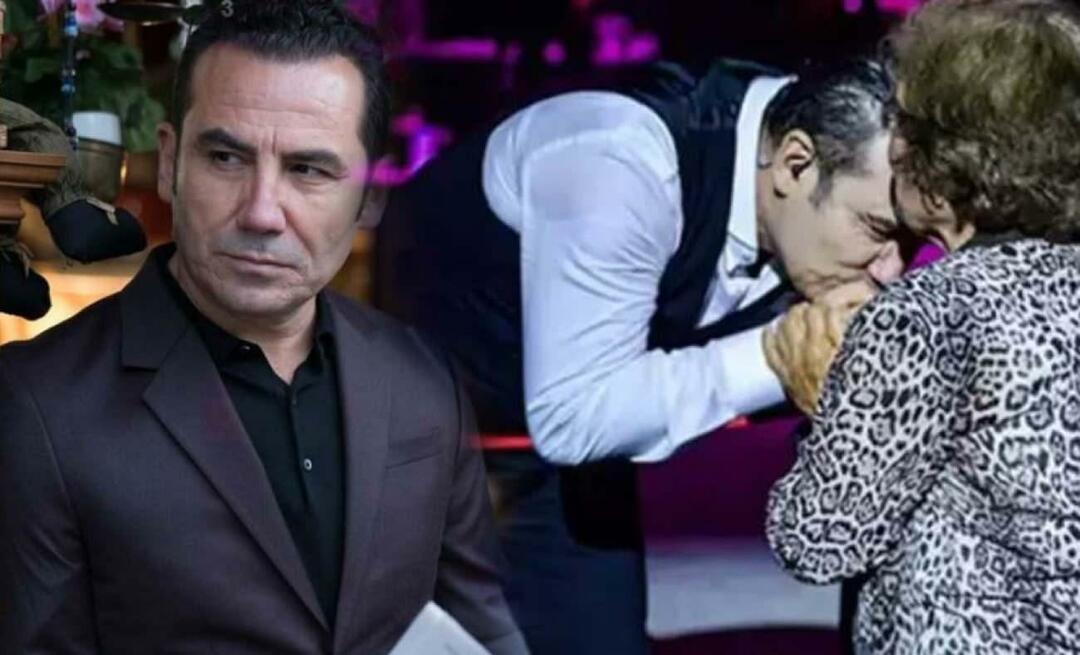 Ferhat Göçer זכה להערכה על הפעולה שלו! הוא נישק את ידה של אמו על הבמה