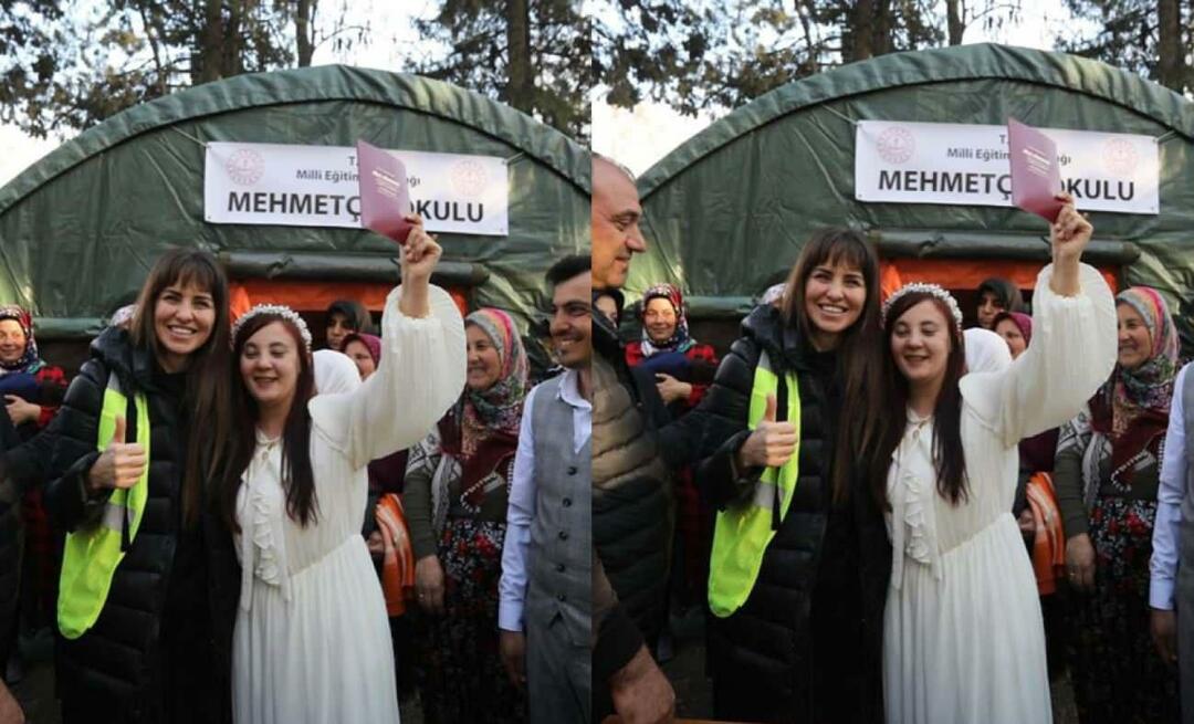 שיתוף רגשי מאת Aslı Tandoğan! ניצול רעידת אדמה הפך לעד לנישואי זוג