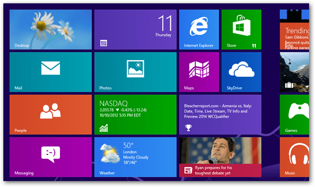 עדכונים ליישומי Windows 8