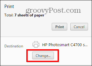 PDF להדפסת Chrome