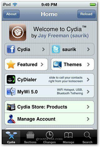חנות Cydia