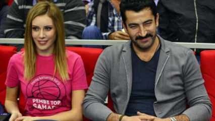 בני הזוג Sinem Kobal ו- Kenan İmirzalıoğlu מקבלים את קניות המכולת שלהם לנהג