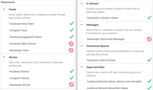 אופטימיזציה של פייסבוק ThruPlay למודעות וידאו, שלב 3.