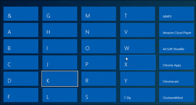 טיפ של Windows 8.1: מצא אפליקציות לפי שם פרטי