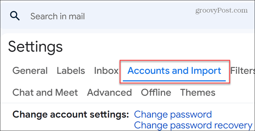 ייבא דואר אלקטרוני של Outlook ל-Gmail
