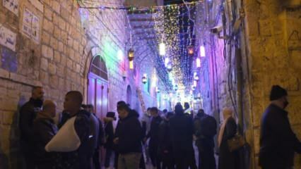 רחובות ירושלים מבריקים ברמדאן