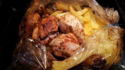 איך מכינים עוף בשקית תנור? ארוחת עוף מעשית