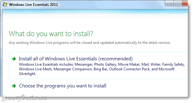 כיצד להוריד את המתקין הלא מקוון עבור Windows Live Essentials 2011
