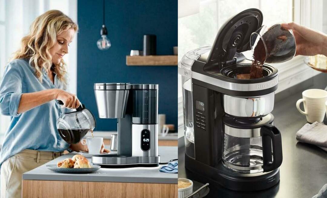 כיצד להשתמש במכונת קפה פילטר? מה צריך לקחת בחשבון בעת ​​שימוש במכונת קפה?