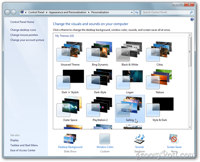 ספריית העיצוב של Windows 7