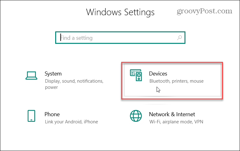 התקני הגדרות של Windows 10
