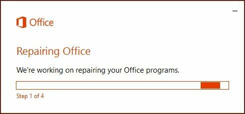 תיקון של Office 365 6
