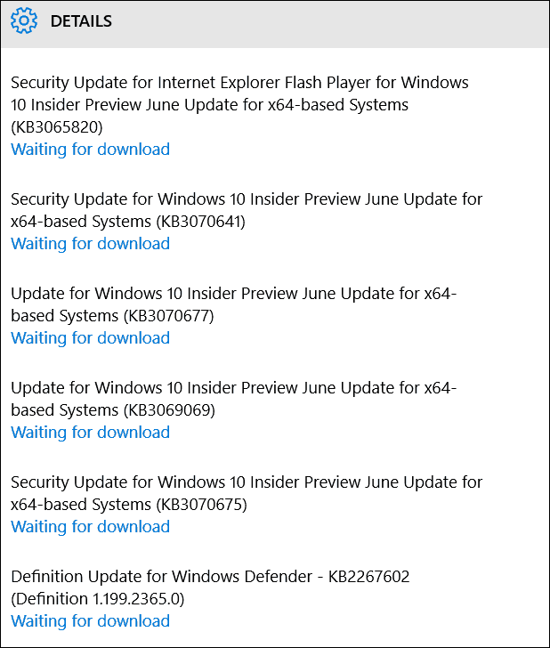 Windows 10 Build 10130 אבטחה ותיקוני באגים זמינים כיום