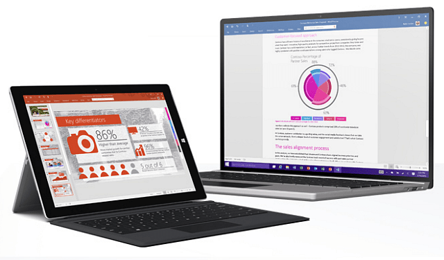 תצוגה מקדימה של Microsoft Office 2016