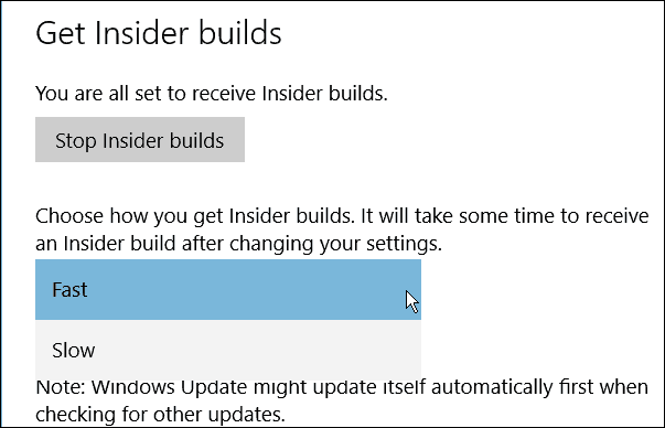 Windows 10 Insider בונה