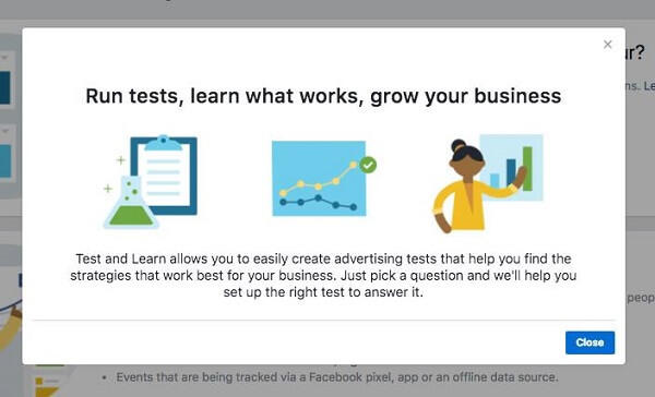 מנהל העסקים של פייסבוק מפיץ כלי בדיקה ולמידה חדש.