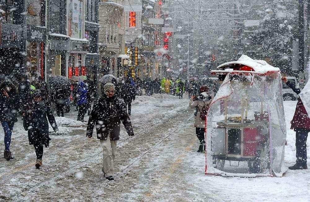 מזג האוויר באיסטנבול 20 בינואר 2022