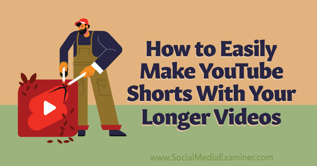 כיצד ליצור YouTube Shorts - בוחן מדיה חברתית