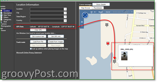 כלי צילום של Microsoft Pro GPS הוסיף מטא נתונים עבור GEO:: groovyPost.com