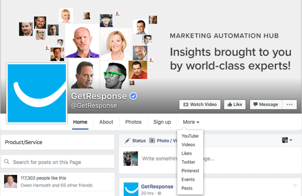 עיצוב דף פייסבוק ישן