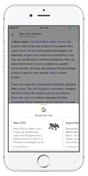 גוגל מציגה לראשונה כלי גילוי תוכן חדש באפליקציית גוגל עבור iOS.
