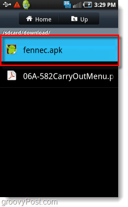 הורד מתקין fennec.apk Firefox ו- Android
