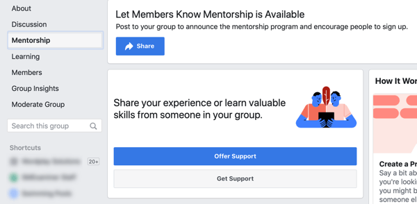כיצד לשפר את הקהילה הקבוצתית בפייסבוק, את האפשרות להדריך קבוצות בפייסבוק ואת דוגמת לוח המחוונים 