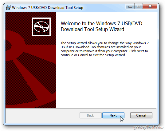 כלי הורדת USB / DVD של Windows 7