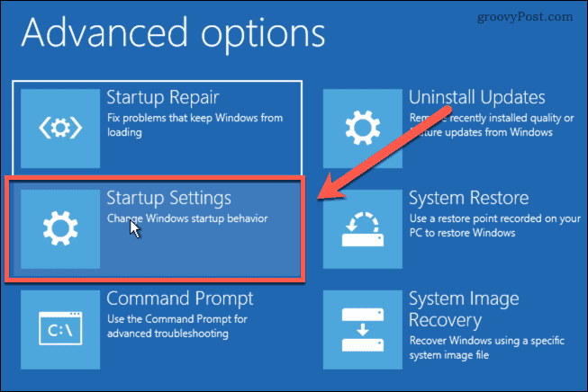 הגדרות האתחול של windows 11