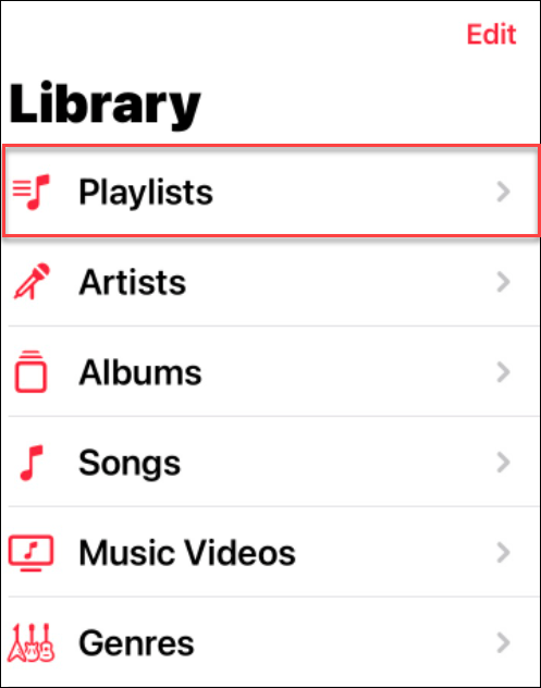  לשנות תמונה של רשימת השמעה ב-Apple Music