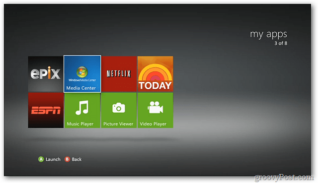 מרכז המדיה של Windows 7 עם Xbox 360 - זרם מדיה דיגיטלית