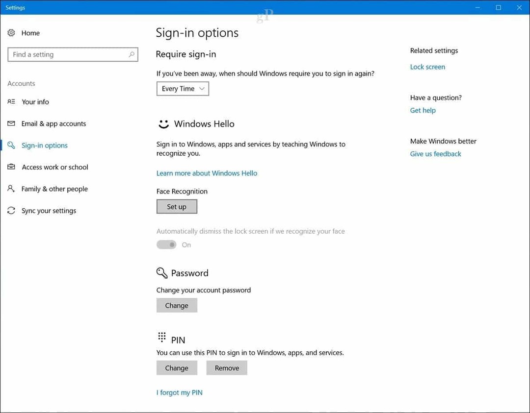 כיצד להגדיר את זיהוי הפנים של Windows Hello לכניסה ל-Windows 10