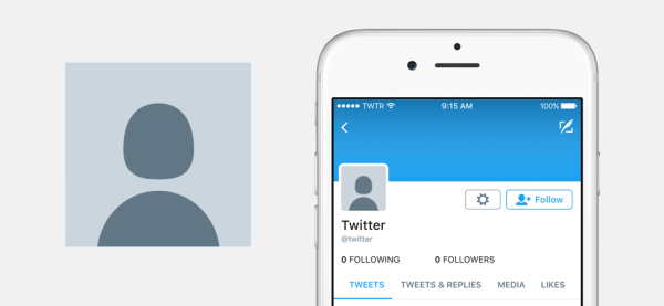 טוויטר חשפה תמונת פרופיל חדשה המוגדרת כברירת מחדל לחשבונות חדשים.