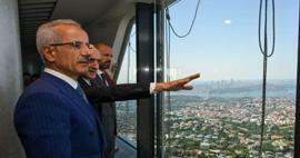 השר Uraloğlu הודיע: מגדל Çamlıca הגיע לביקור שיא