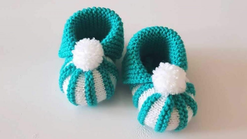 נעלי תינוקות פונפון