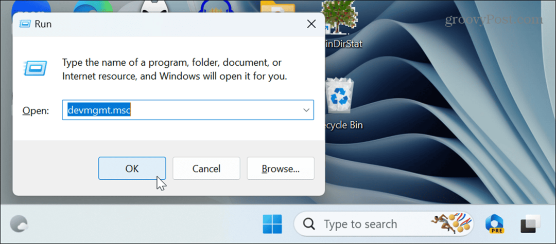 פתח את מנהל ההתקנים ב-Windows 11