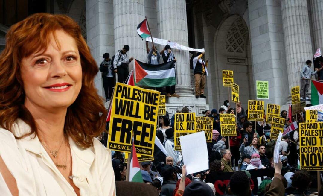 ניו יורק עמדה על פלסטין! סוזן סרנדון אתגרה את ישראל: הגיע הזמן להשתחרר