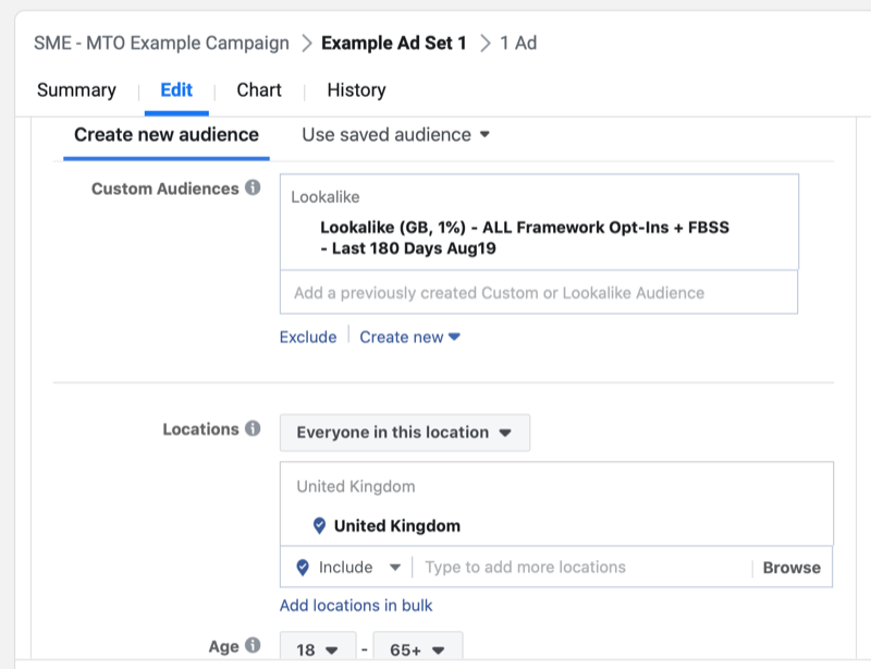 צעד אחר צעד הדרכה ליצירת קמפיין בפייסבוק עם אפשרויות טקסט מרובות