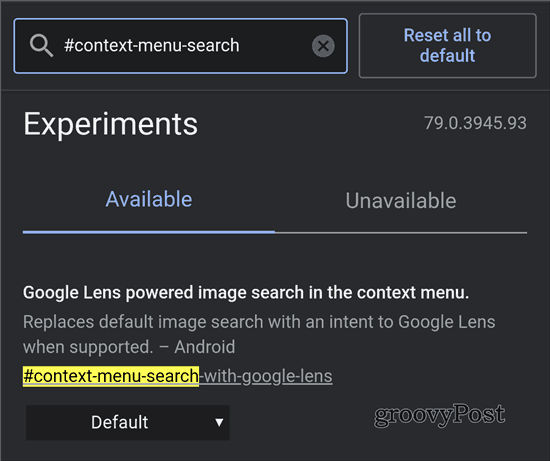 חיפוש Google עדשת Chrome מאפשר