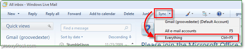 החלף את Outlook Express ב- Windows Live Mail