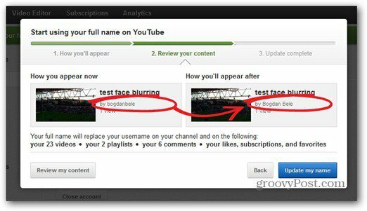 גוגל רוצה את שמך המלא ב- YouTube: כיצד לעשות זאת
