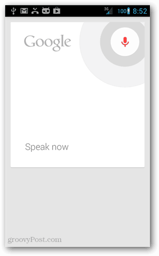 רשימת פקודות קוליות של Google Now