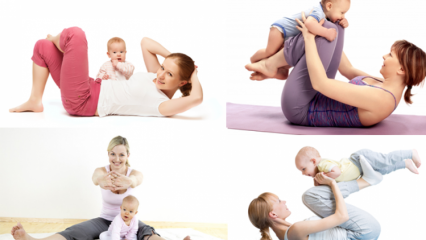 אילו תרגילים יש לעשות לאחר הלידה? הידוק תנועות הבטן