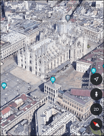 תצוגת 3D Google Earth