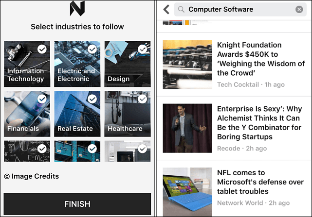 מיקרוסופט משיקה את אפליקציית ה- Bing Powered News Pro עבור iOS