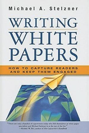 ספרו הראשון של מייק, כתיבת ניירות לבנים.